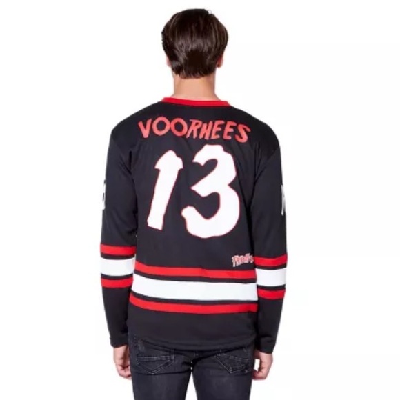 Jason Voorhees Hockey Jersey - Friday the 13th with mask & knife. Halloween. - Picture 2 of 3